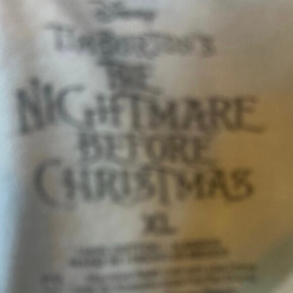 Nightmare Before Christmas Jack T-Shirt Sz. XL - Picture 3 of 3